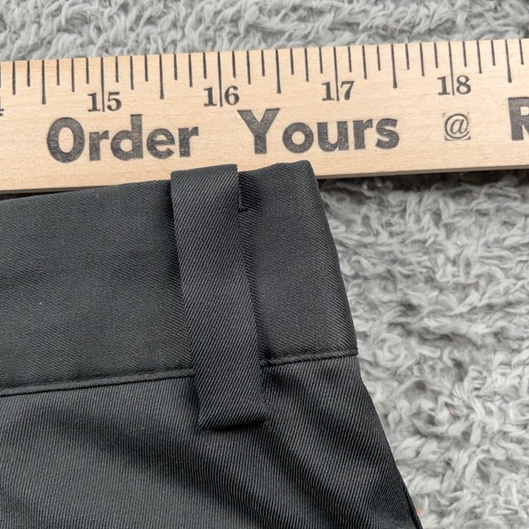 Nike Golf Pants Mens 34x30 Black Dri-Fit Tour Performance Chino Flat Front - Picture 6 of 11